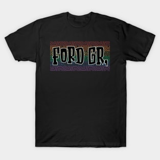 LGBTQ PATTERN AMERICA FORD T-Shirt